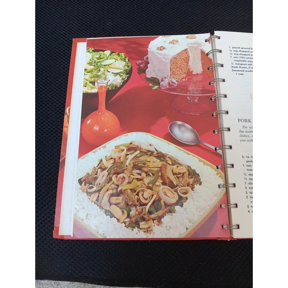 Cooking with Soup – A Campbell Cookbook 1969 Vintage Revised Edition Spiral-B...